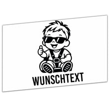 Lade das Bild in den Galerie-Viewer, Baby on Board Sticker - Personalisierbar
