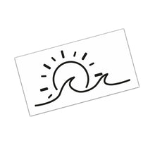 Lade das Bild in den Galerie-Viewer, Sonne und Welle - Aufkleber