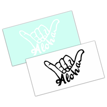 Lade das Bild in den Galerie-Viewer, Aloha - Sticker in schwarz