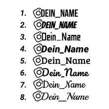 Lade das Bild in den Galerie-Viewer, Neu Instagram Sticker - Mit deinem Namen