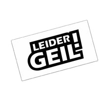 Lade das Bild in den Galerie-Viewer, Leider geil! - Aufkleber