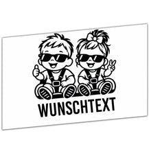 Lade das Bild in den Galerie-Viewer, Baby on Board Sticker - Personalisierbar
