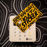 Kreditkarten Sticker