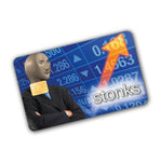 Kreditkarten Sticker