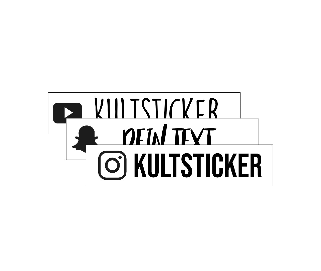 Instagram Sticker - Mit deinem Namen