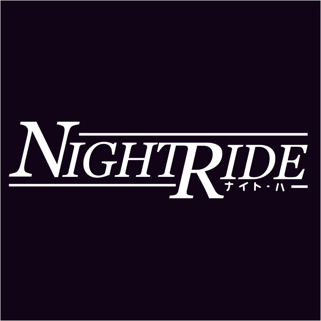 Night Ride JDM - Aufkleber